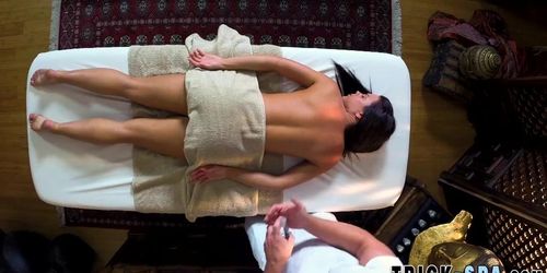 Secretly filmed massage