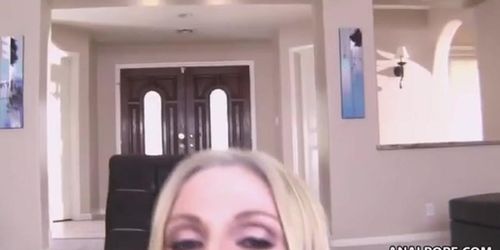 Christie Stevens interracial POV scene
