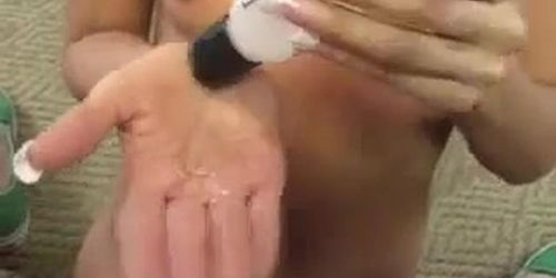 Lexi Diamond handjob 2