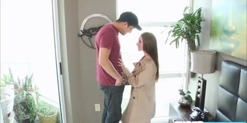 Extra small and slutty Anya Olsen gets hammered rough by Juan