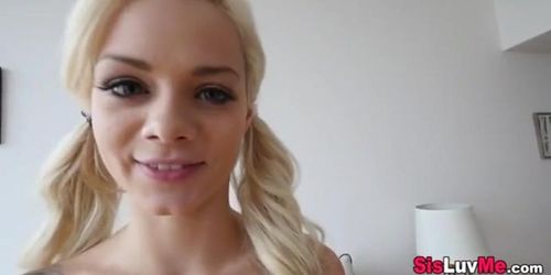 My Little Sis Elsa Jean Loves My Cock More Than Her Boyfriend'S