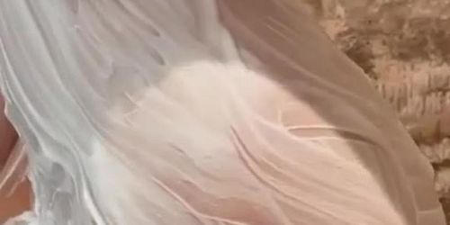 Demi Rose Mawby Nude Soapy Shower Video Leaked