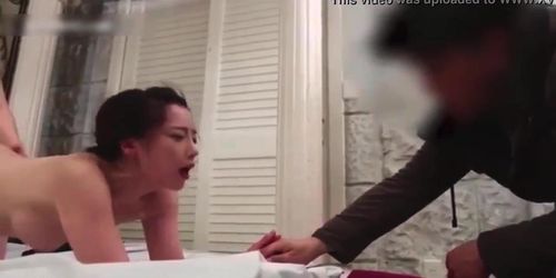 Hot Korean Fucked in Front of Husband