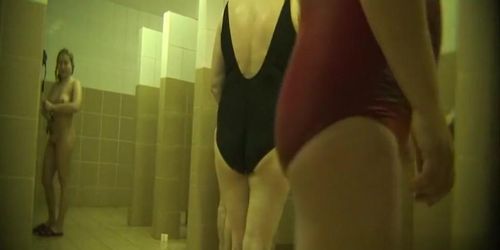 Hidden cameras in public pool showers 741