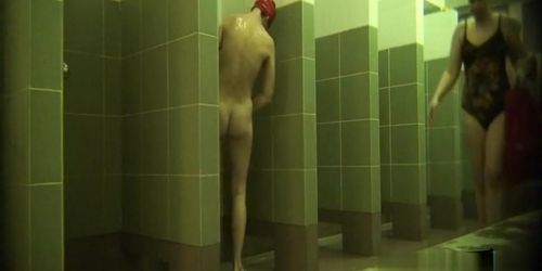 Hidden cameras in public pool showers 170