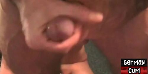 German gaydaddy fucked and assfingered by facial BF
