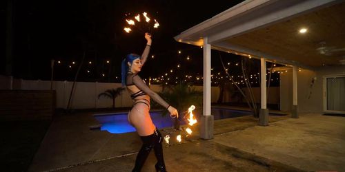 Bang Requests - Pawg Girl Jewelz Blu Knows How To Handle Fire And Big Black Cocks