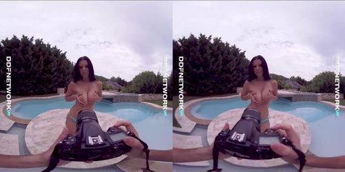 VR goddess Kira Queen wants your dick in her pussy for poolside POV fuck (Elena Rae, Goddess_Kira Goddess_Kira)