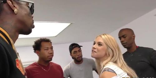 Sarah Vandella Interracial Anal Gangbang (Sarah Black)