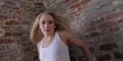 Aj Applegate dancing (A J Applegate, Kaylee Evans)