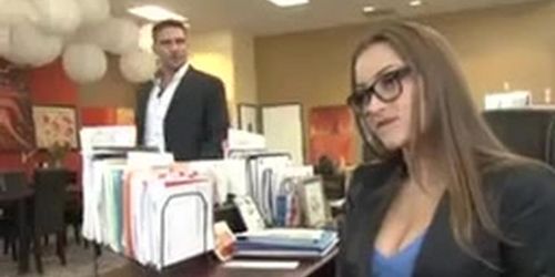 Dani Daniels Office Fuck