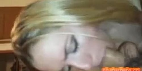 Blonde blowjob on chaturbate cam