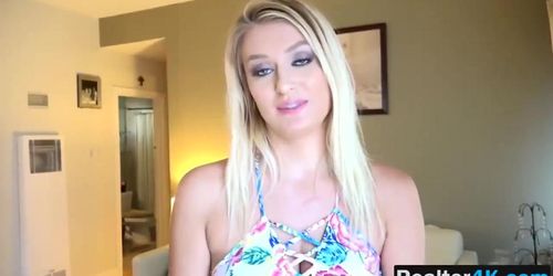 Natalia Starr gets fucked at interview by landlord