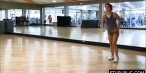 Public Flashing in Gym