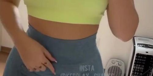 Latina-culona-strip