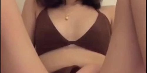 Asian Filipino teen masturbate