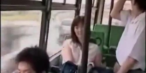 girl on the bus