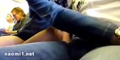 Airplane cumshot