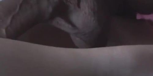 Latin dude fucking blonde in her ass