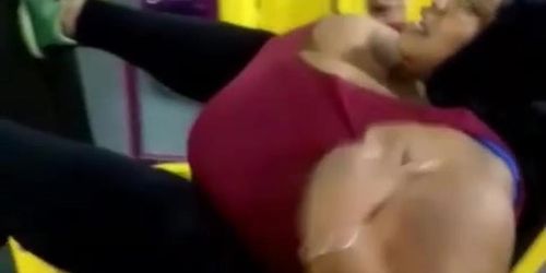 Cotton Candi's Gym Workout