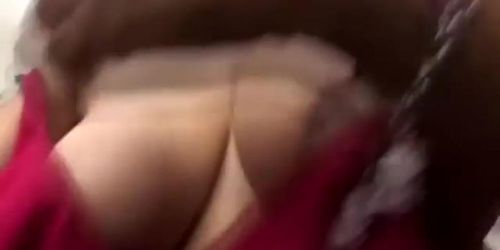 Ebony Pregnant Girl Riding Long Dong On Couch