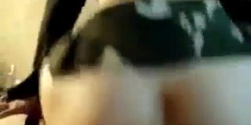 Sexy chick filmed while having a dick ride
