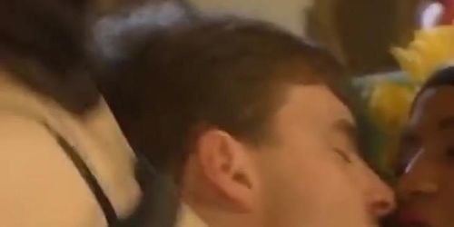 Lucky guy banging two hot girls