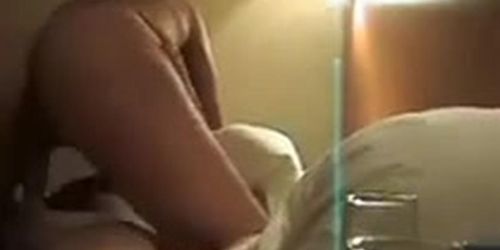 Sexy brunette slut fucked in hotel room