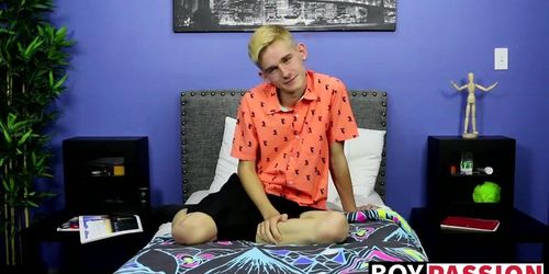 Twink hottie Morgan Miles is a sexy and fun guy to be around