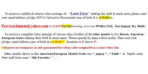 65th porn video – 65th Russian, European &amp; American Web Models (Promo)