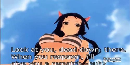 Sluty Big Horny Animated Sexy Cat girl Animation