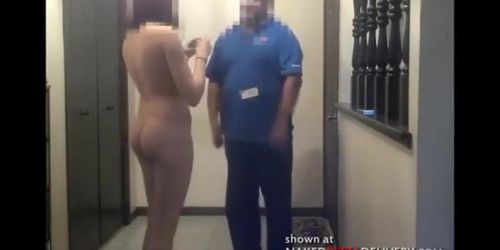 Delivery Man Blowjob 2