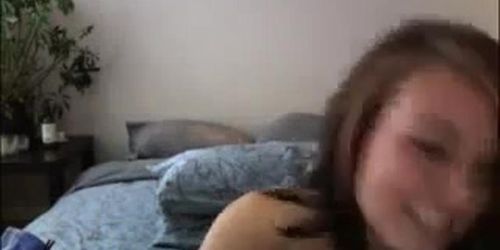 Shy Teen Dildos Pussy To Orgasm