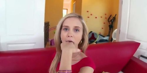 Rachel James horny teen pussy playtime