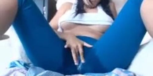 Insane Yoga Pants masturbation