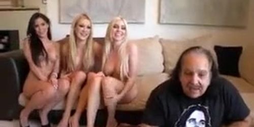 Ron Jeremy group sex