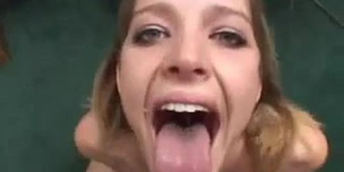 Cum swallowing compilation