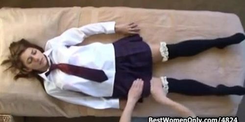 Horny Teen Geting A Parlour Japanese Massage Spycam
