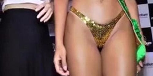 Golden Bikini Winner of Miss Bumbum