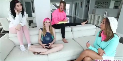 A Group of very hot and horny teens gets banged