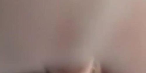 Loudly and laughing close up pussy pulsating orgasm with little post orgasm