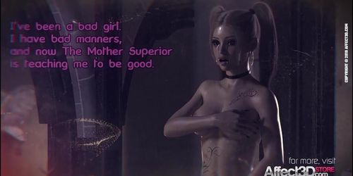 Good Manners - 3D Animated Futa Comics (Kim Triple X)