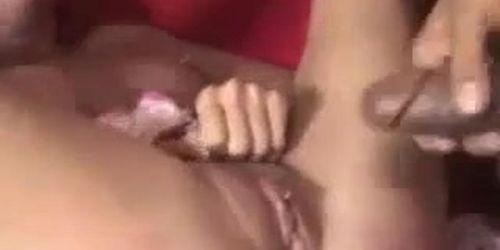 Cute blonde milf fucks BBC