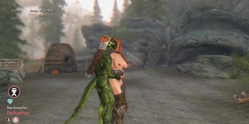 3D awesome argonian and Nord sex play!!!!