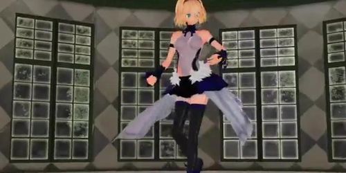 MMD aricegirls