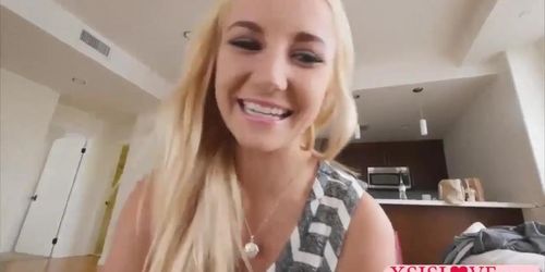 Petite teen stepsis bored so she fucks with her stepbro