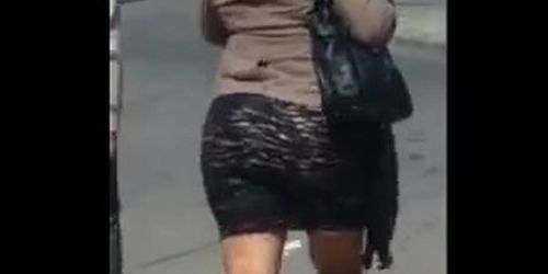 Juicy Ass Booty In A Skirt