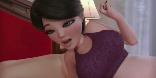 Futanari Family Movie Night - 3D Animation ENG Dubbed