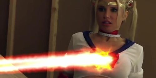 Superheroine Sailor Moon Battles the Evil Empress