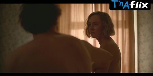 Saoirse Ronan Breasts Scene  in Foe